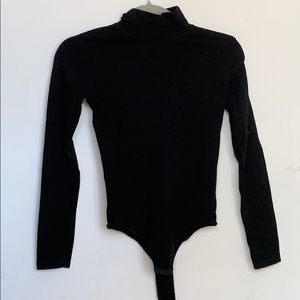 Black brandy melville turtle neck bodysuit